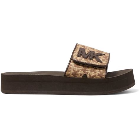 michael kors slidders|michael kors sliders women.